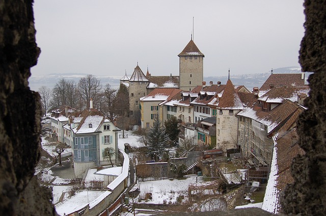 Murten 市雪 雪 - 上的免费照片