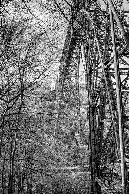桥 至少 铁路 - 上的免费照片