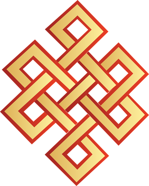 向量 吉祥的象征 蒙古 - 免费矢量图形