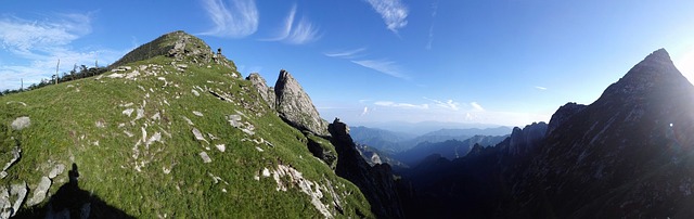 鹿角梁 高山 蓝天 - 上的免费照片