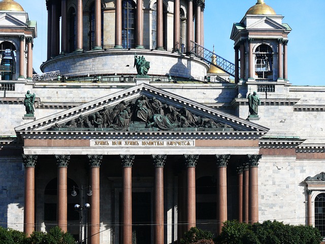 圣彼得堡 圣以撒大教堂 寺 - 上的免费照片