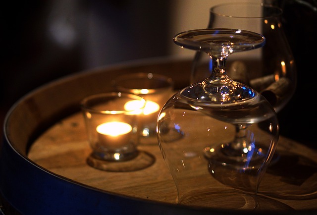 蜡烛 Cognacglas 客厅的光 - 上的免费照片