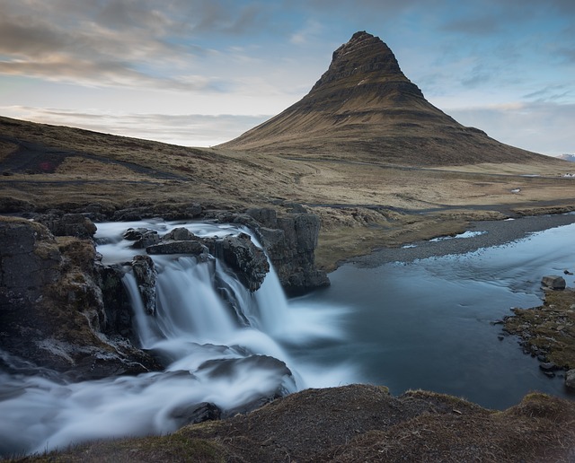 冰岛 Kirkjufellsfoss Goldenhours - 上的免费照片