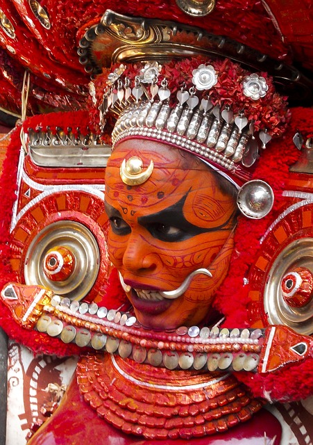 Theyyam 红色的 喀拉拉邦 - 上的免费照片