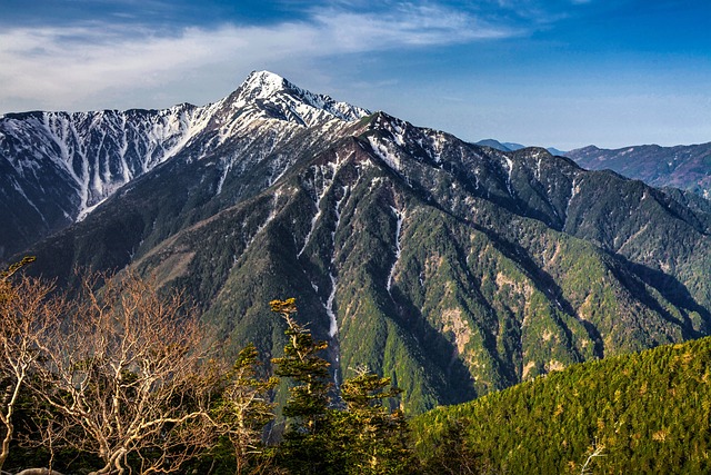 山 北岳山 日本的第二高峰跨越边境之间 - 上的免费照片