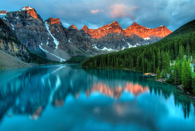 艾伯塔省 加拿大 湖 - 上的免费照片
