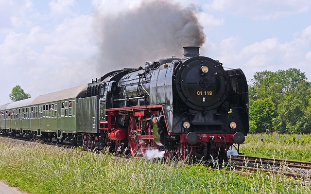 蒸汽机车 开足马力 特快机车 - 上的免费照片