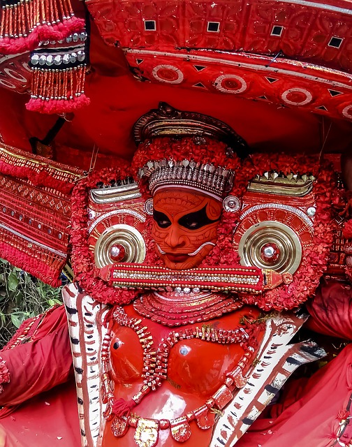 Theyyam 寺庙 神话 - 上的免费照片