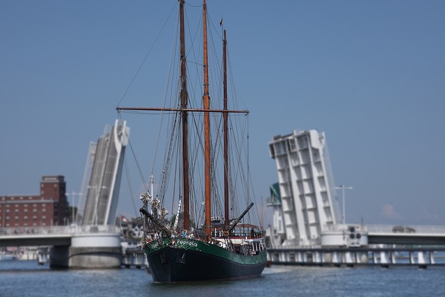 三桅帆船的鱼叉 帆船 卡佩尔恩 - 上的免费照片