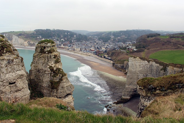 Etretat 法国 岩石 - 上的免费照片