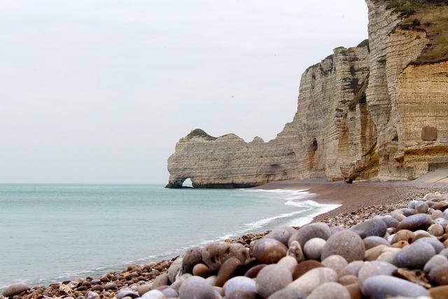 Etretat 法国 岩石 - 上的免费照片