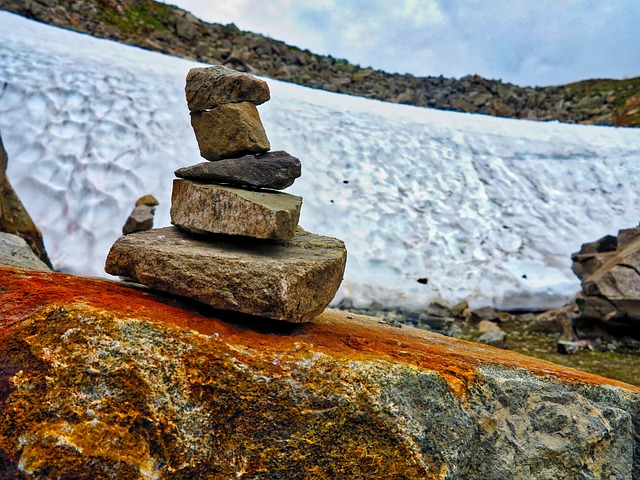 石头 雪 挪威 - 上的免费照片