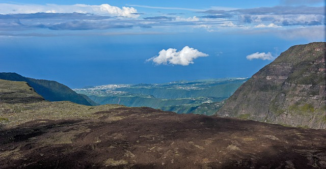 留尼汪 海岸 火山 - 上的免费照片