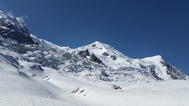 Bossons冰川 La Jonction 勃朗峰 Grands - 上的免费照片