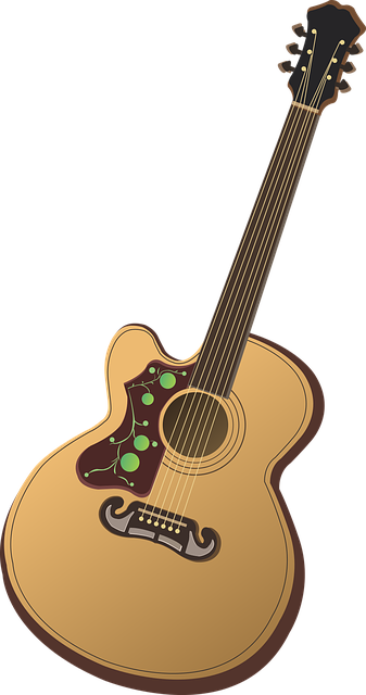 吉他 吉他矢量图 民谣吉他 - 免费矢量图形