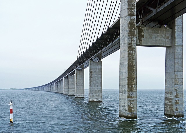 厄勒海峡大桥 东部斜坡 瑞典 - 上的免费照片