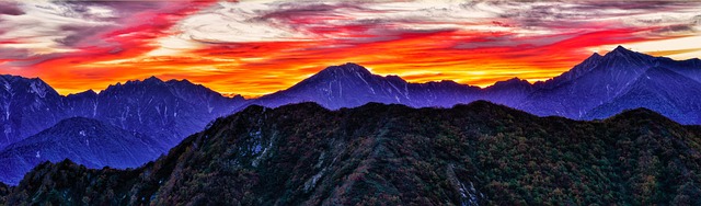 全景照片 山 早晨的阳光 - 上的免费照片