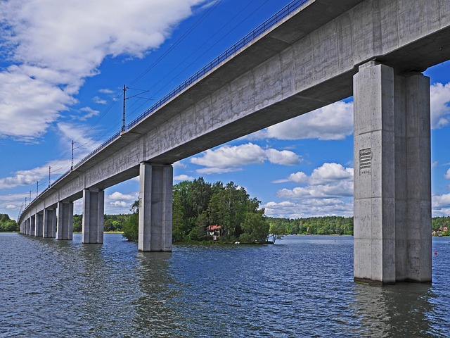 梅拉伦 内陆湖 铁路桥 - 上的免费照片