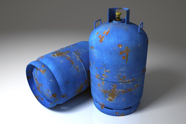 气瓶 气缸 蓝色的 - 上的免费照片