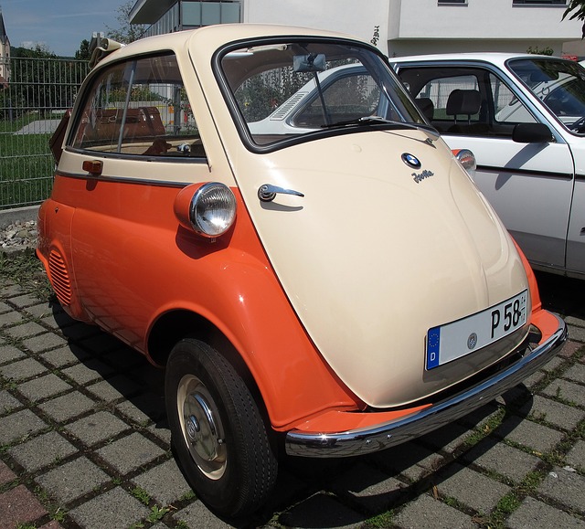 古董车 宝马Isetta Isetta - 上的免费照片