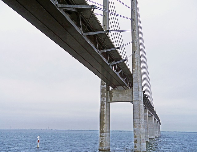 厄勒海峡大桥 波罗的海 海洋交叉 - 上的免费照片