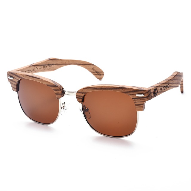 Wood Sunglasses Clubmaster - 上的免费照片