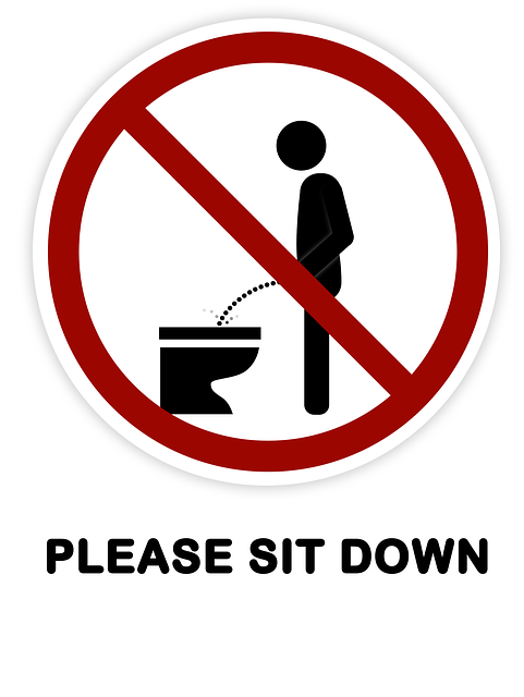 符号 Sitzpinkler 立厕所 - 上的免费图片