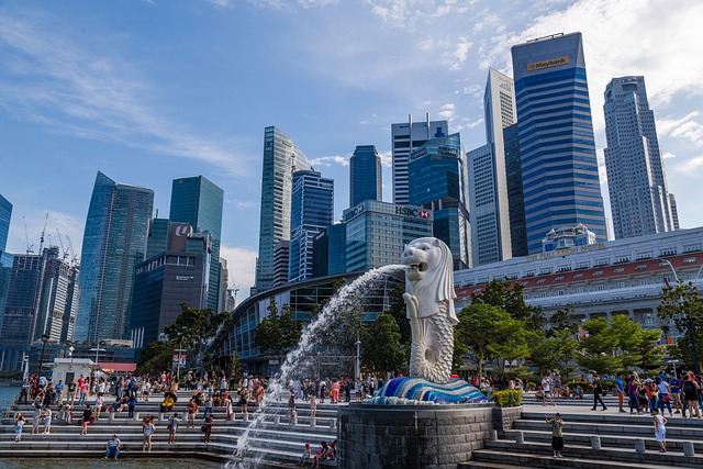 新加坡 鱼尾狮 鱼尾狮公园 - 上的免费照片
