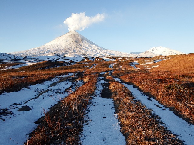 火山 行克柳切夫火山 爆发 - 上的免费照片