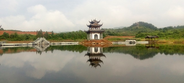 婺源 水墨上河 砚湖 - 上的免费照片