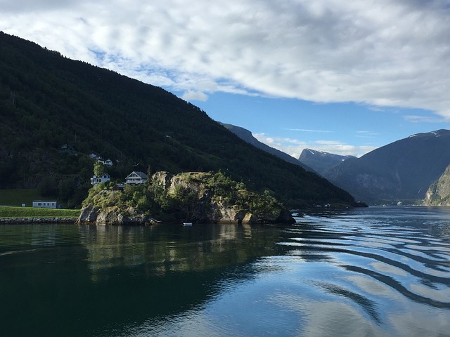 挪威 峡湾从弗洛姆 岛 - 上的免费照片