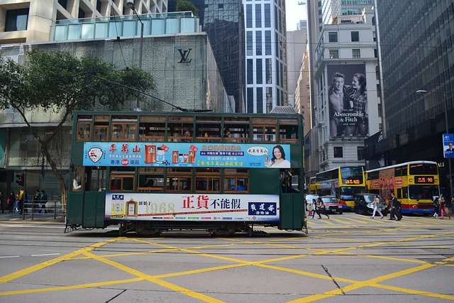 香港邮政 电车 亚洲 - 上的免费照片