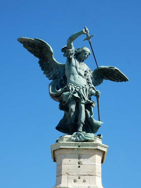 天使 圣安杰洛城堡 罗马 - 上的免费照片