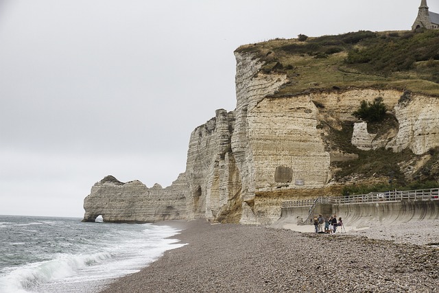 Etretat 诺曼底 岩质海岸 - 上的免费照片