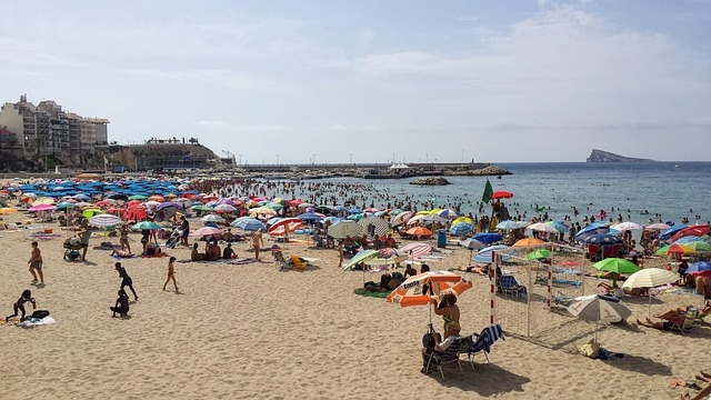 海滩 贝尼多姆 西班牙 - 上的免费照片