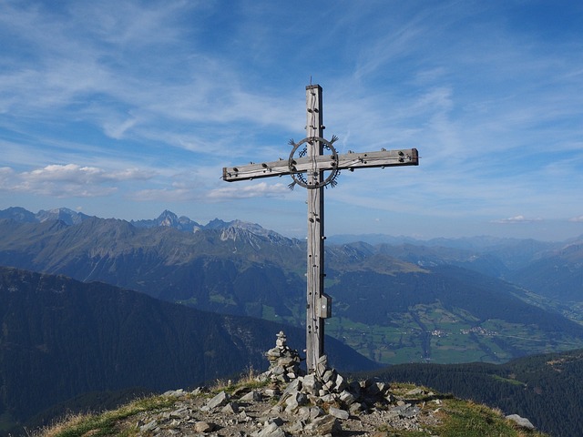 Jaufenspitze 顶十字架 叉 - 上的免费照片