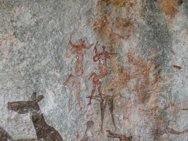 岩石艺术 布须曼人 非洲 - 上的免费照片
