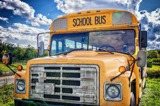 公共汽车 学校巴士 车辆 - 上的免费照片