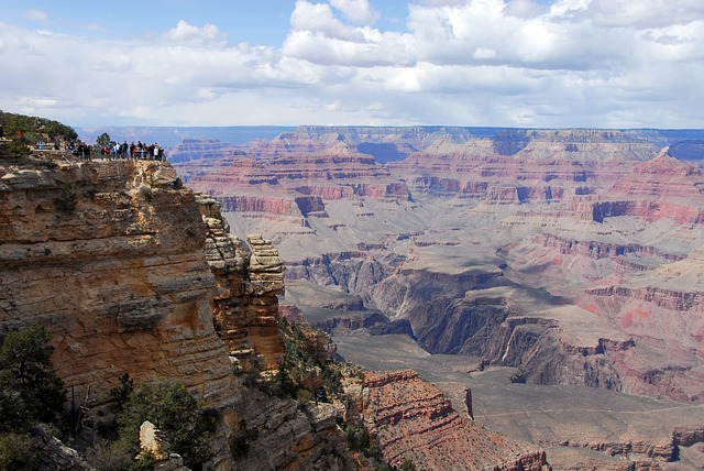 景观 Grandcanyon 南边缘 - 上的免费照片