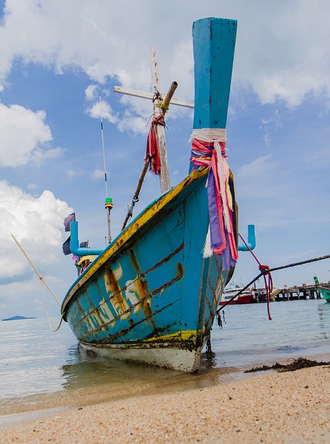 泰国 长尾 船 - 上的免费照片