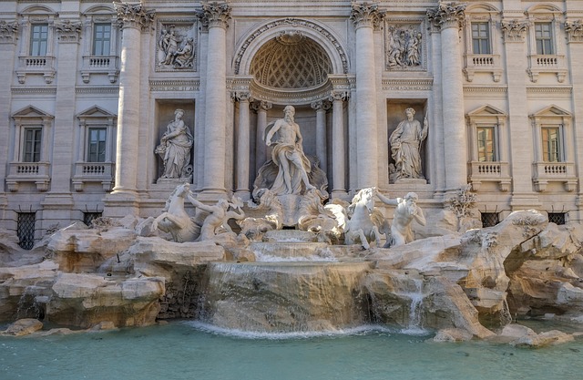 特雷维喷泉 喷泉 罗马 - 上的免费照片