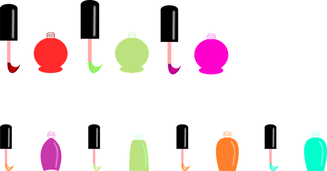 指甲油 珐琅 修指甲 - 免费矢量图形