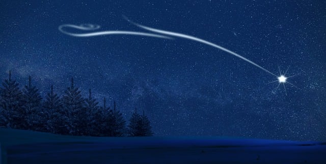 北方之星 星星 夜晚 - 上的免费图片