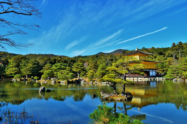 京都 金寺 金阁寺 - 上的免费照片