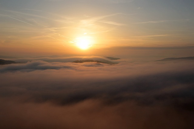 日出 早晨的太阳 晨雾 - 上的免费照片