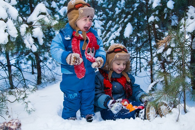 孩子们 冬季 雪 - 上的免费照片