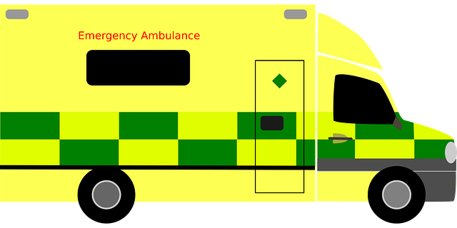 英国救护车 车辆 紧急情况 - 免费矢量图形