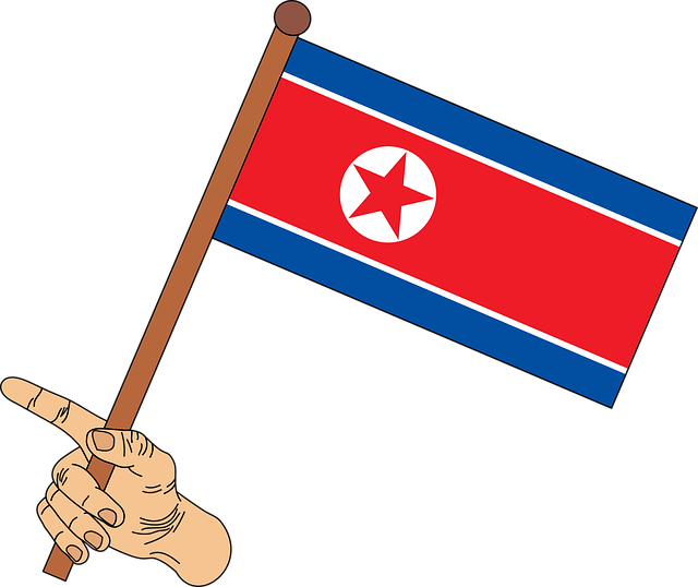 旗帜 朝鲜国旗 北朝鲜 - 免费矢量图形