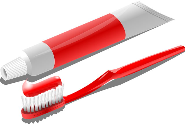 牙刷 牙膏 管子 - 免费矢量图形