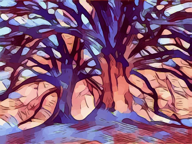 树木 分行 抽象 - 上的免费图片